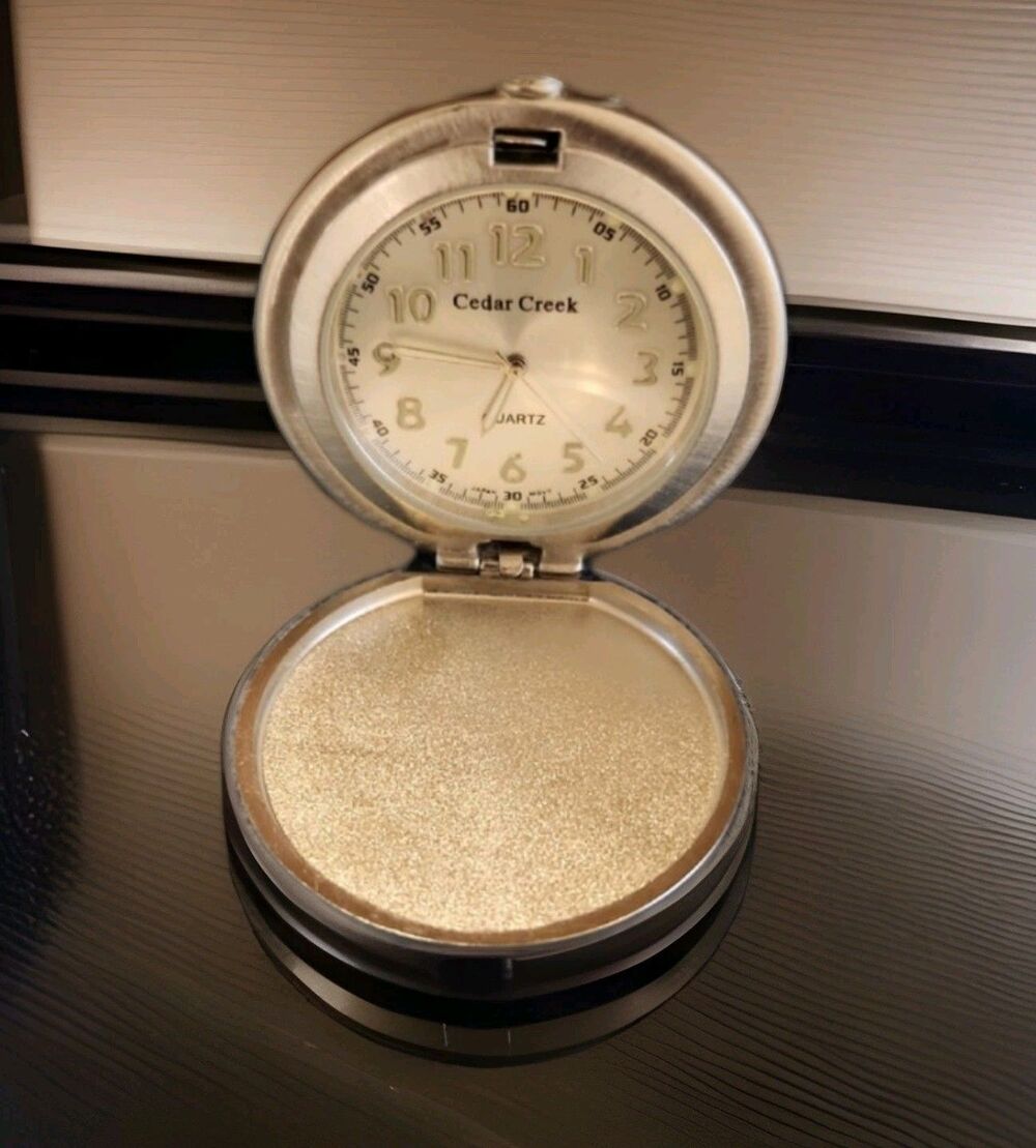 Cedar Creek Vintage Pocket Watch with Albert Chain - Picture 3 of 5